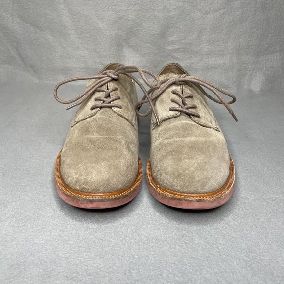 Polo mousy grey suede oxford shoes Mens SZ 9.5 main image 9